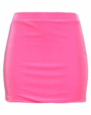 Vetements Woman Mini skirt Fuchsia Polyester, Elastane Cover