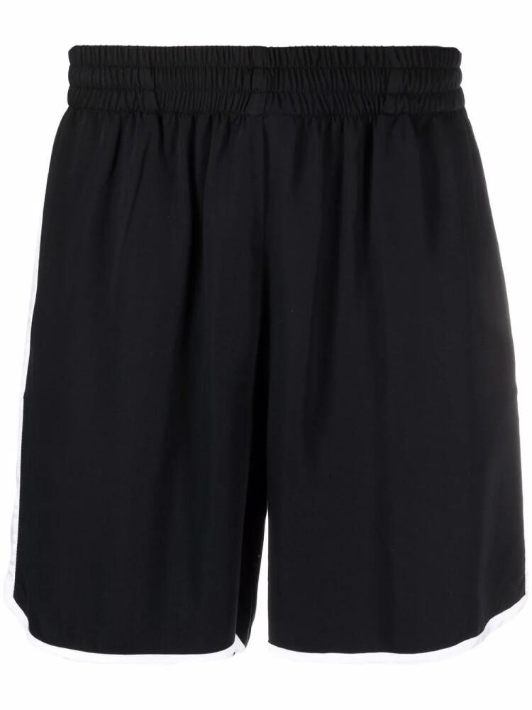 BLUE SKY INN contrast stripe shorts - Black Cover