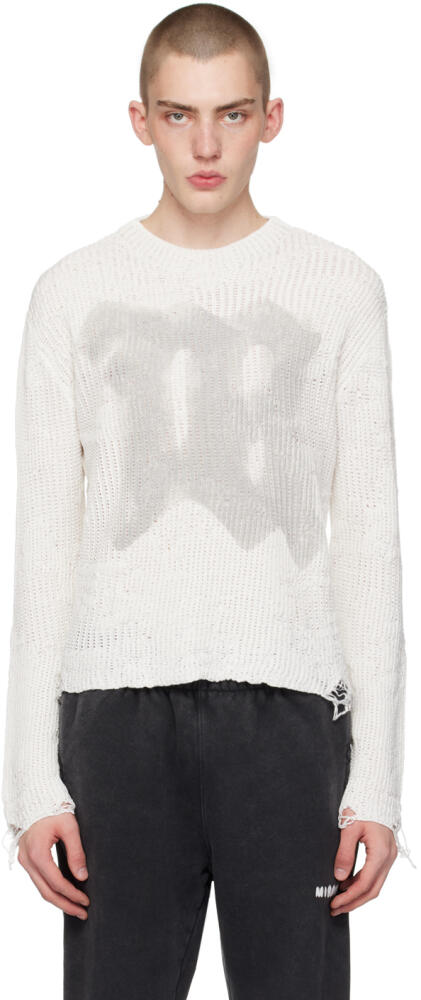 MISBHV White Goa Sweater Cover