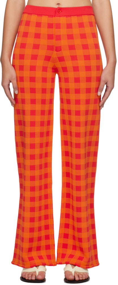 SIMONMILLER Orange Jabber Trousers Cover