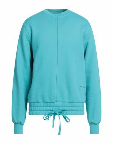 Botter Man Sweatshirt Turquoise Organic cotton, PES - Polyethersulfone Cover