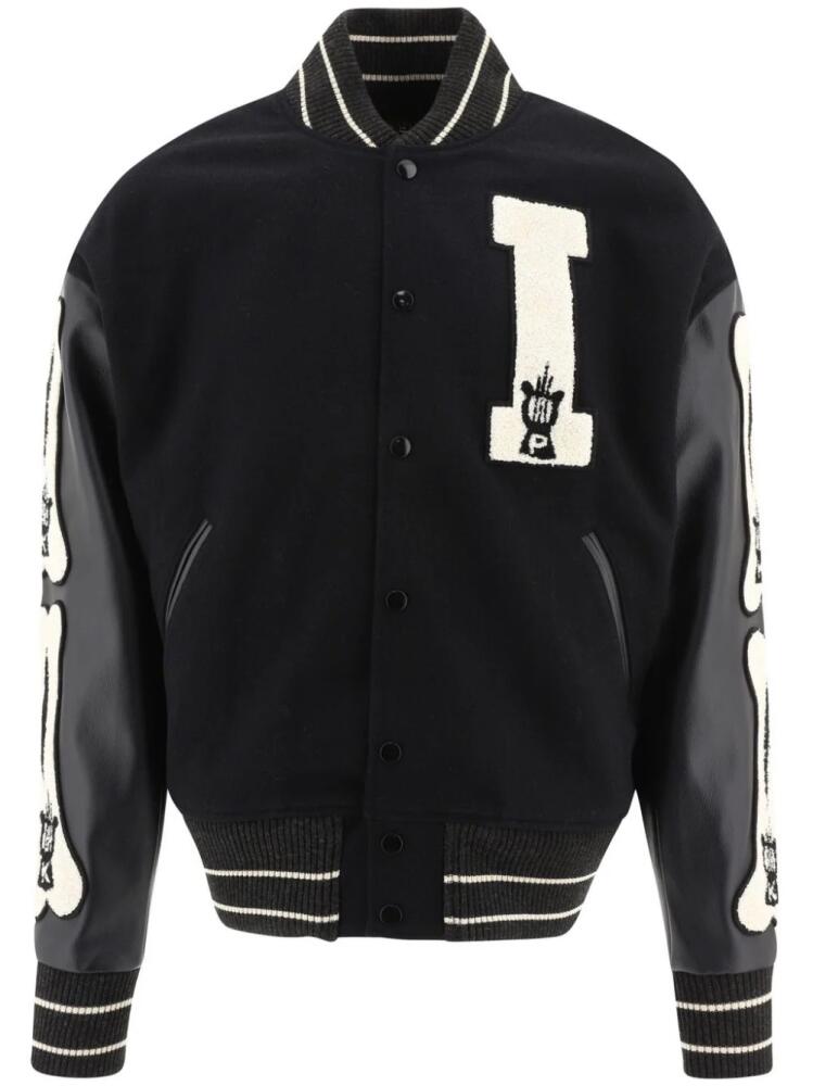 KAPITAL I-Five Varsity bomber jacket - Black Cover