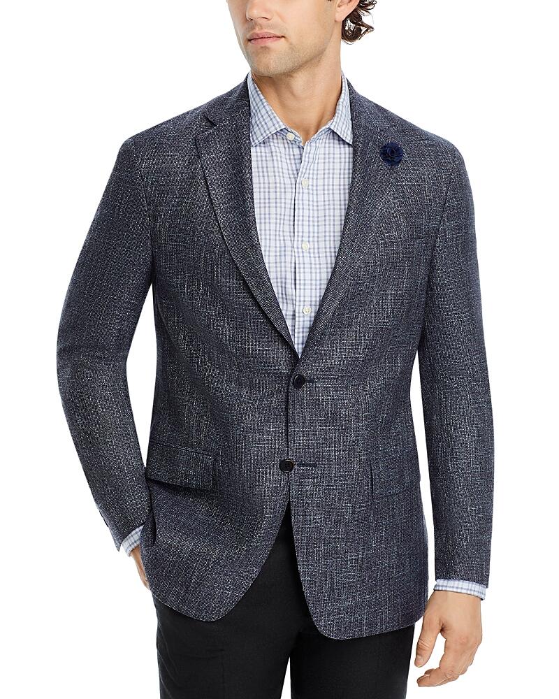 Hart Schaffner Marx New York Crosshatch Regular Fit Sport Coat Cover