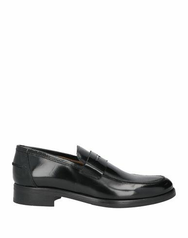 Calpierre Man Loafers Black Soft Leather Cover