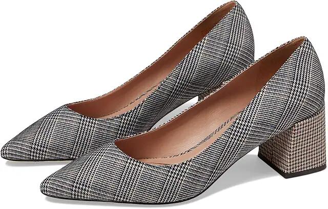 Cole Haan Cassandra Block Heel Pump (Multi Plaid Textle) High Heels Cover