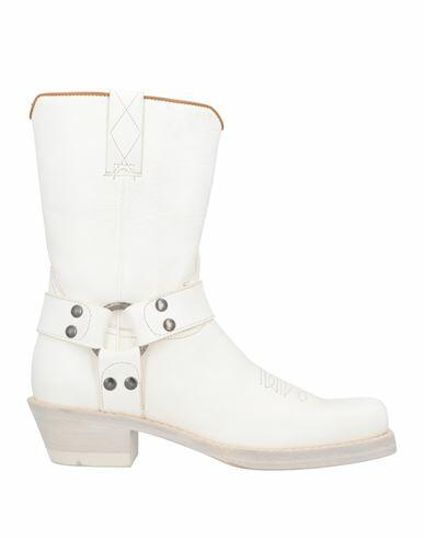 Buttero Woman Ankle boots White Leather Cover