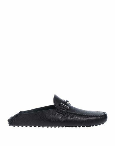 Tod's Man Mules & Clogs Black Soft Leather Cover