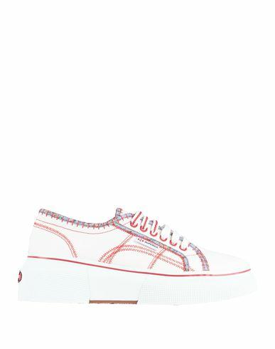 Max & co. With Superga Woman Sneakers White Cotton Cover