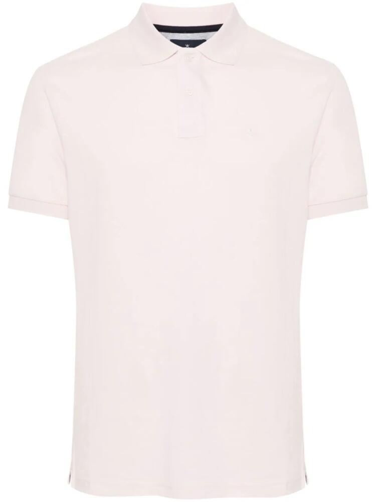 Hackett short-sleeve cotton polo shirt - Pink Cover