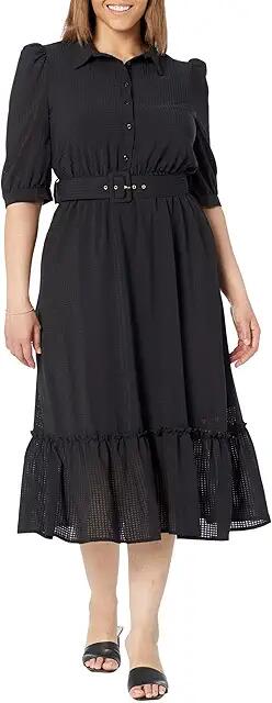 LITTLE MISTRESS Holly Dress (Black) Women's Dress Cover