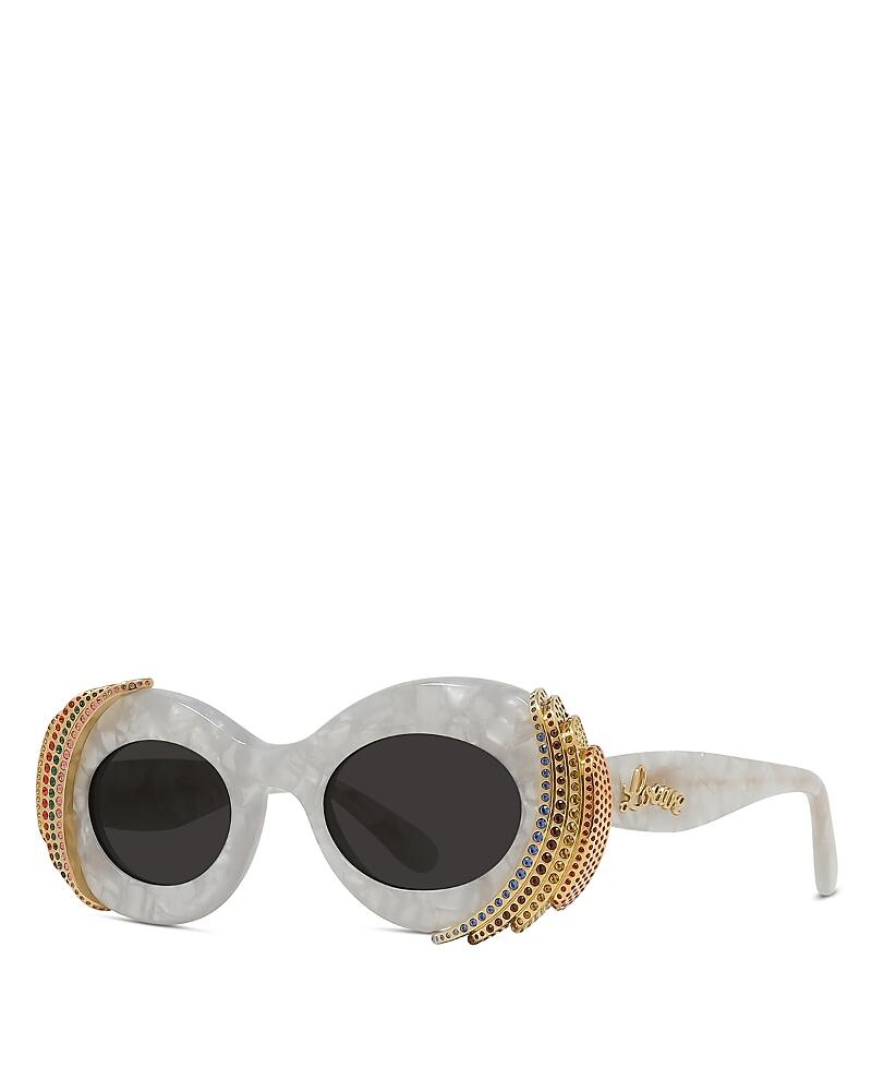 Loewe Paula's Ibiza Oval Sunglasses, 47mm Cover