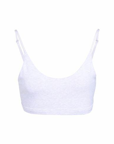 Puma Low Impact Exhale Bra Woman Top Lilac Cotton, Polyester Cover