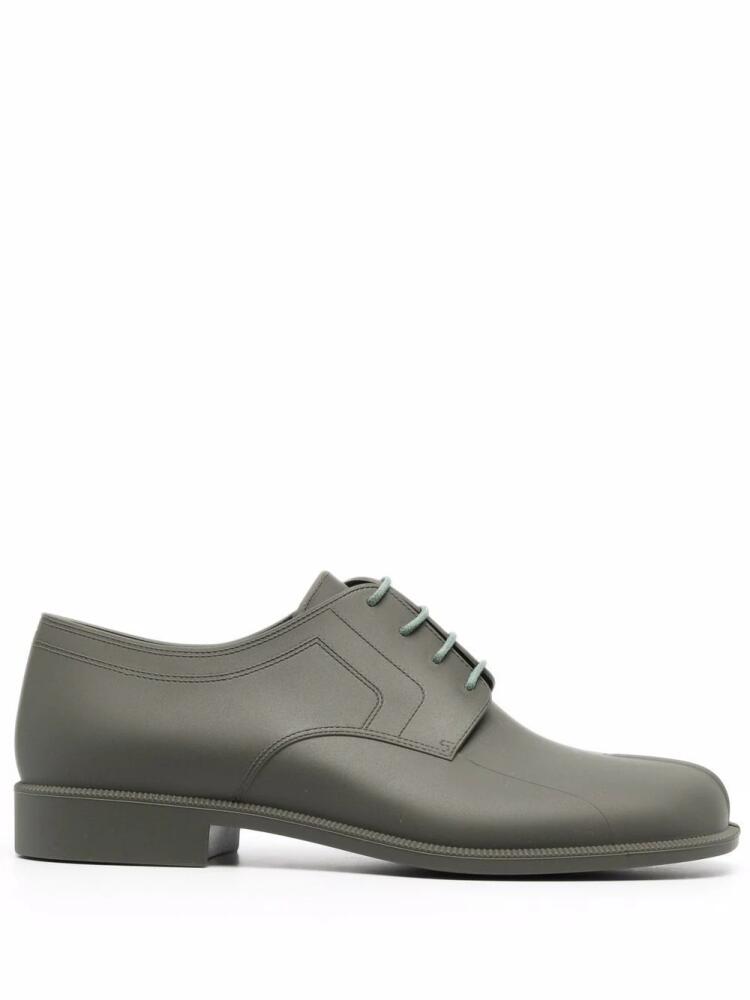 Maison Margiela Tabi lace-up brogues - Green Cover