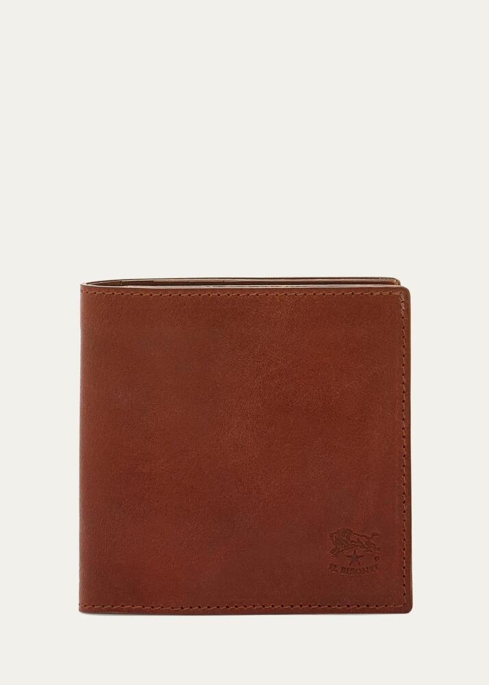 Il Bisonte Men's Galileo Leather Bifold Wallet Cover