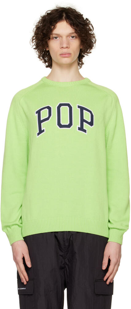 Pop Trading Company Green Arch Sweater Cover