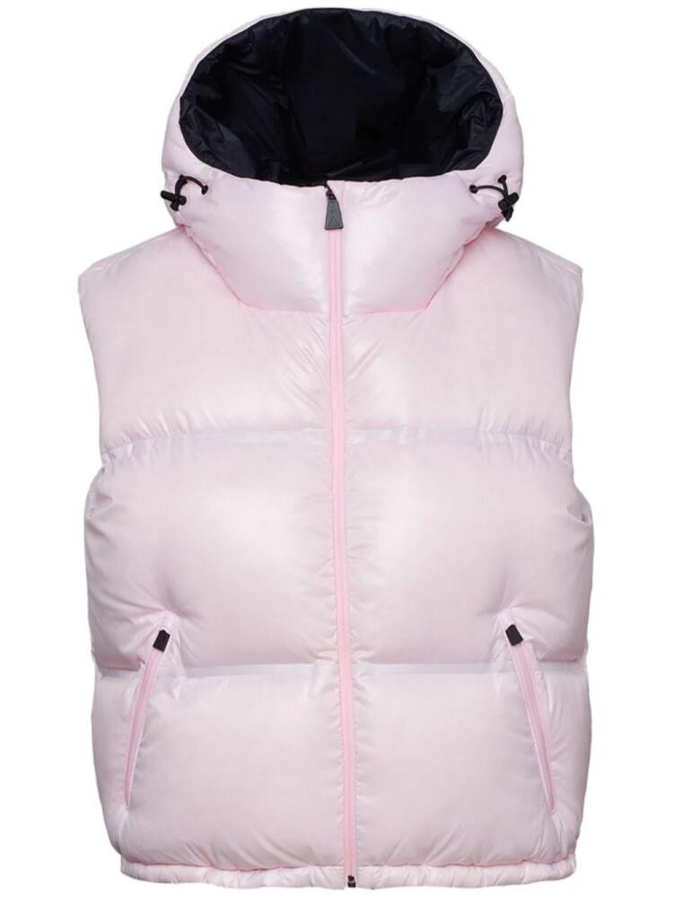 Aztech Mountain Snowbird padded hooded vest - Pink Cover