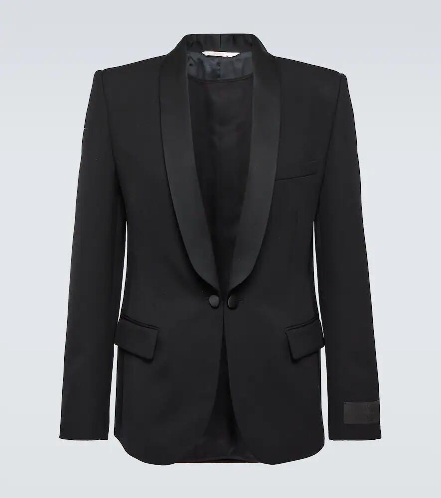 Valentino Single-breasted wool blazer Cover