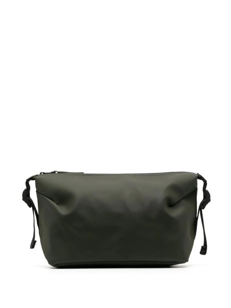 Rains Weekend wash bag - Green Cover