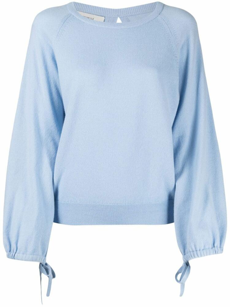 Pringle of Scotland round neck cashmere jumper - Blue Cover