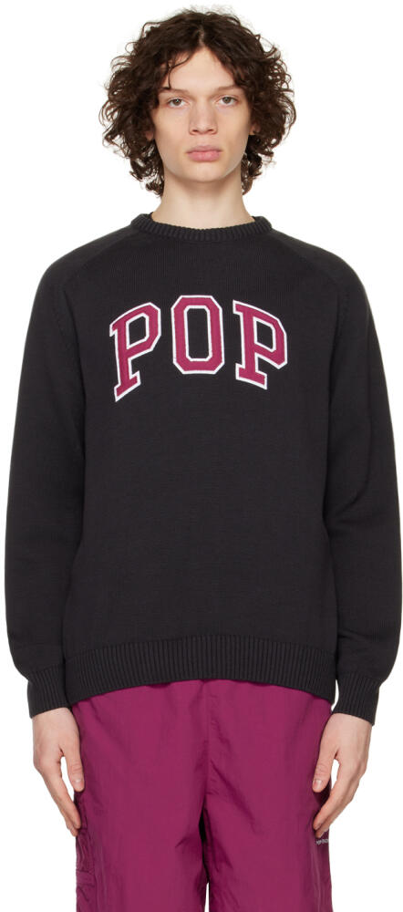 Pop Trading Company Gray Arch Sweater Cover