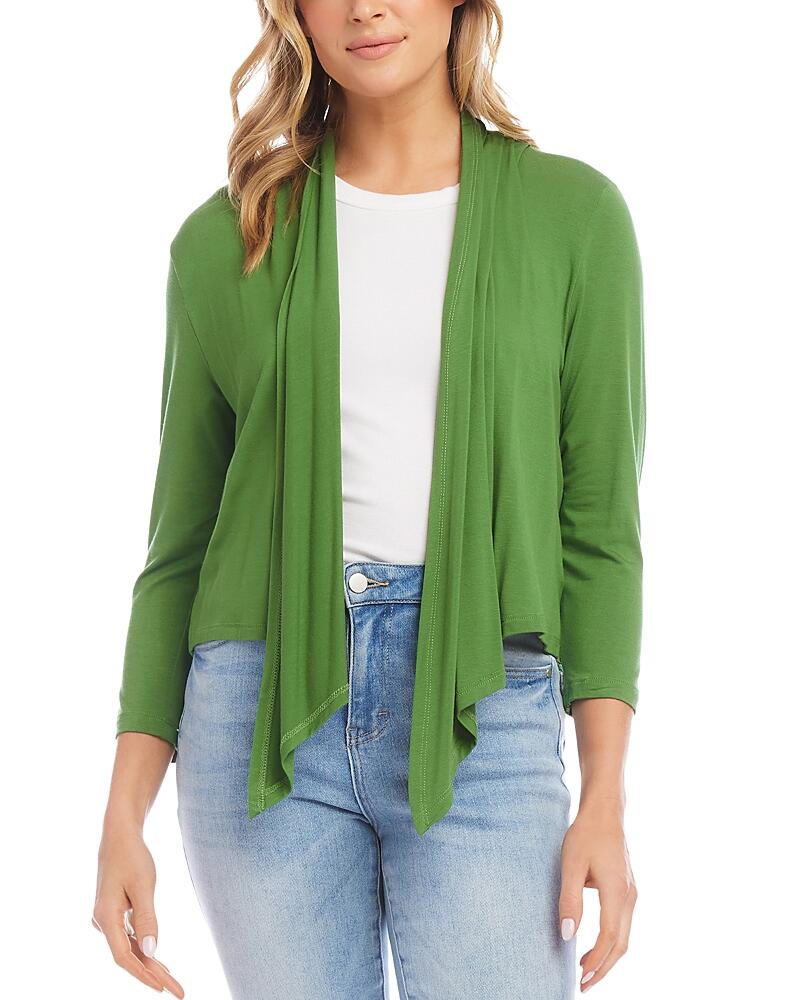 Karen Kane Calli Draped Open Front Cardigan Cover