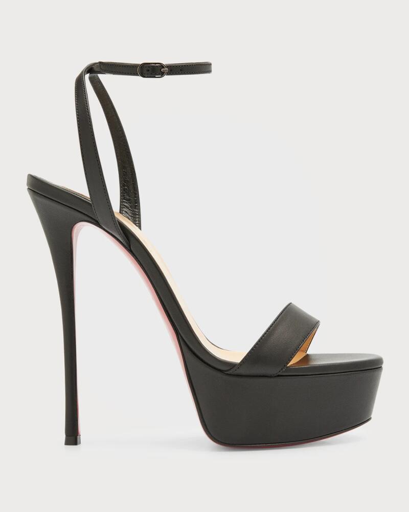 Christian Louboutin Loubi Queen Red Sole Platform Sandals Cover