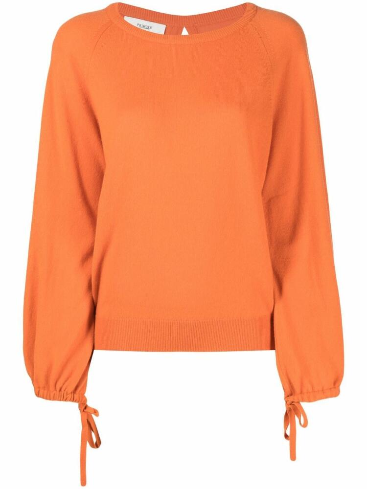 Pringle of Scotland round neck cashmere jumper - Orange Cover