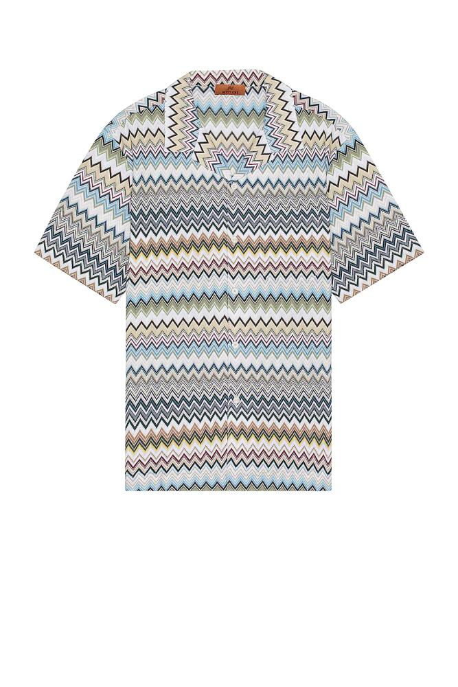 Missoni Short Sleeve Shirt in Green Cover