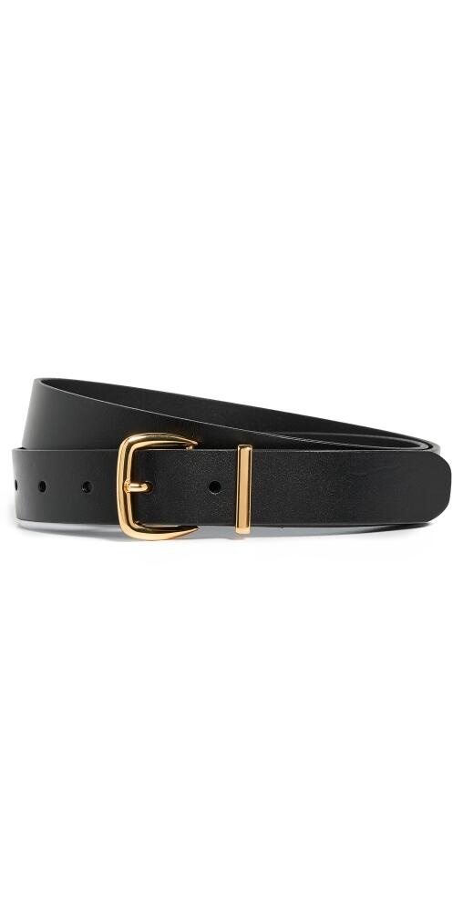 Madewell The Essential Leather Belt True Black Cover