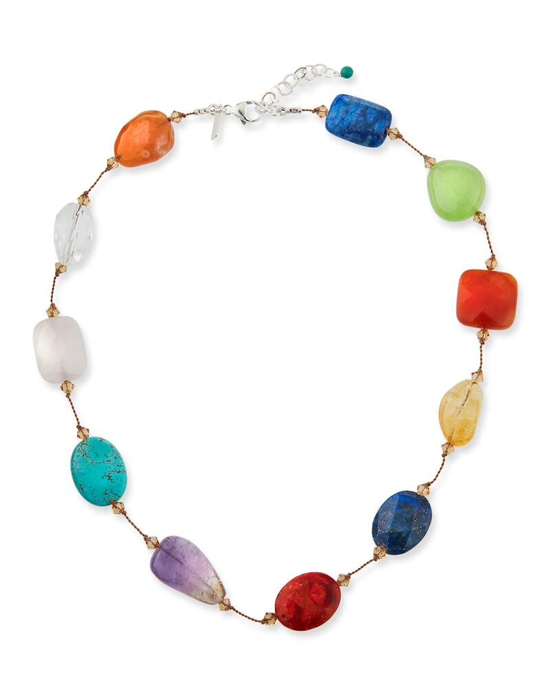 Margo Morrison Crystal & Multi-Stone Necklace Cover