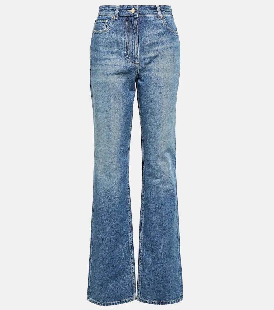 Ferragamo High-rise straight jeans Cover