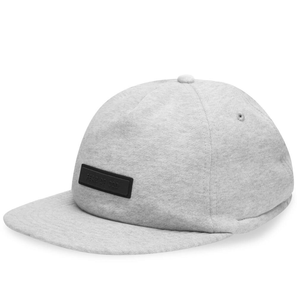 Fear of God ESSENTIALS Men's Spring Core Fleece Cap in Light Heather Grey Cover