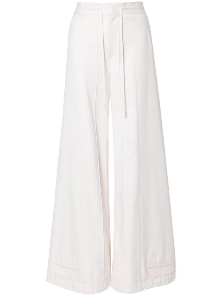 BETTTER x Zegna Upside Down palazzo pants - Neutrals Cover