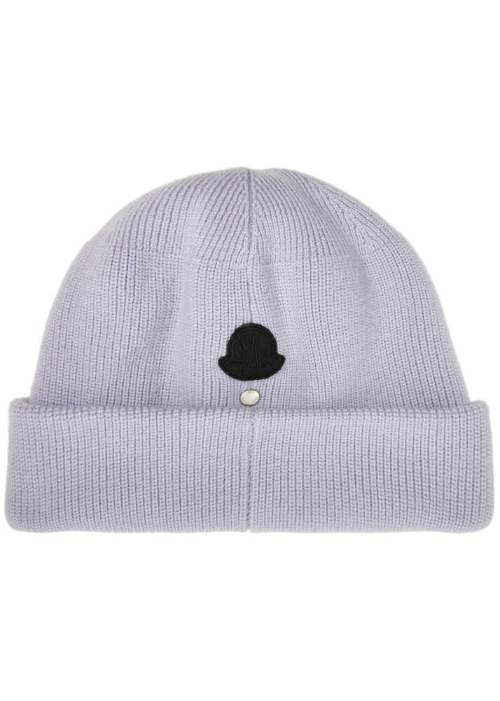 Moncler Genius 6 Moncler 1017 Ribbed Wool Beanie - Lilac Cover