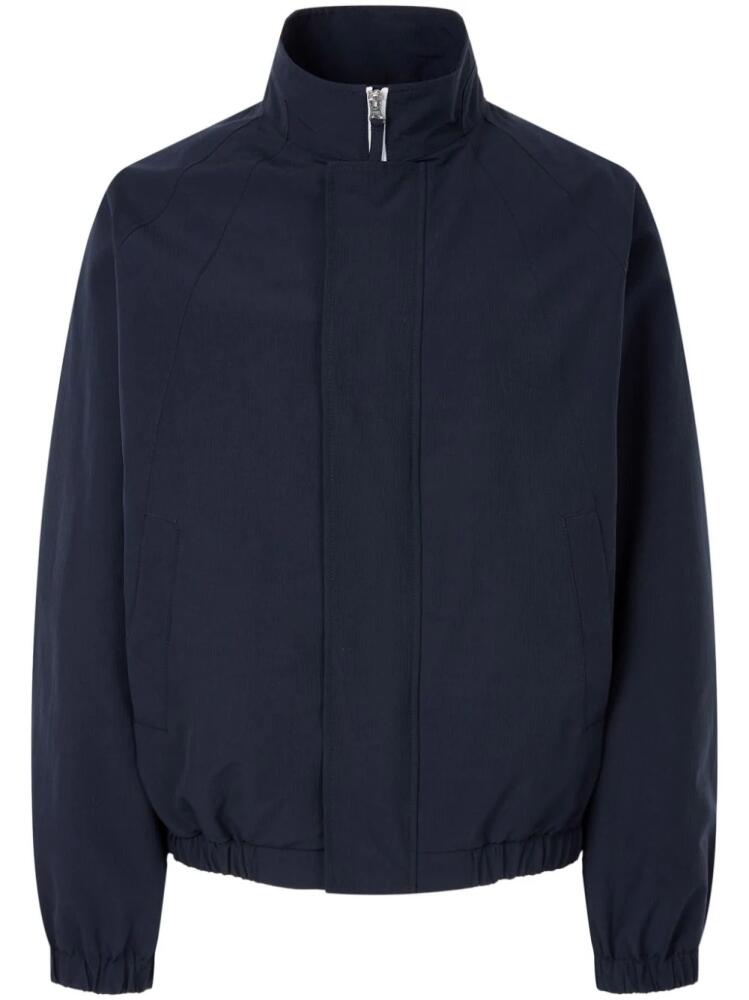 STUDIO TOMBOY textured-finish lightweight windbreaker - Blue Cover