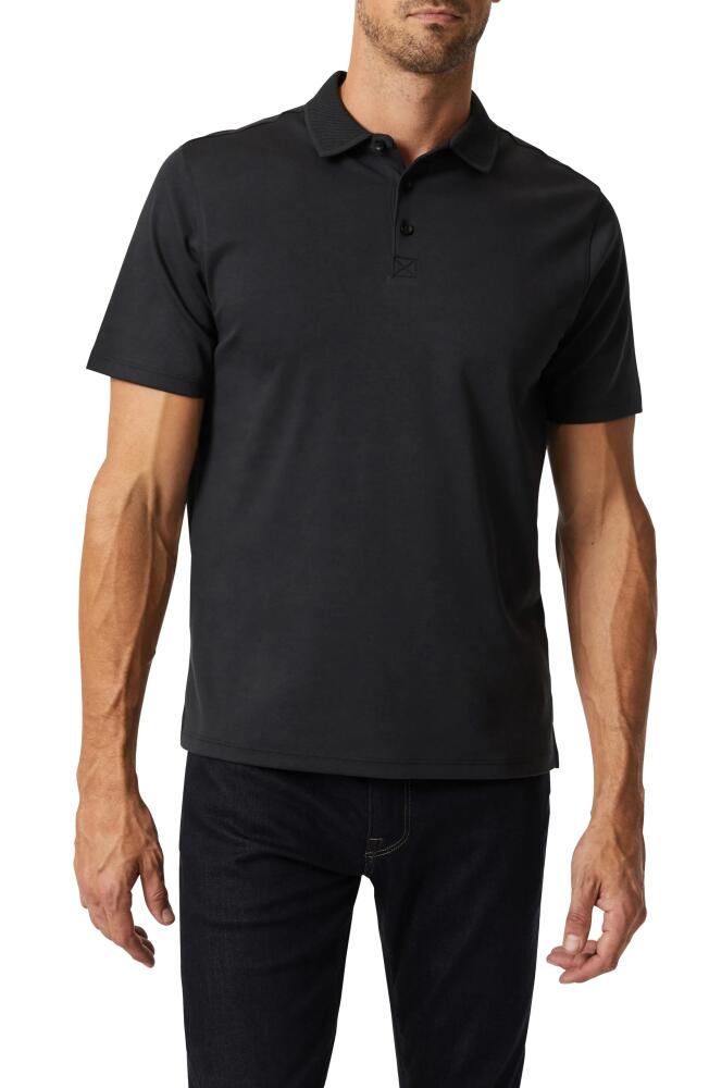 34 Heritage Solid Polo in Black Cover