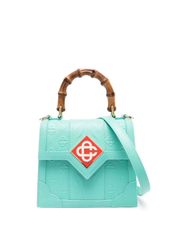 Casablanca Jeanne mini bag - Blue Cover