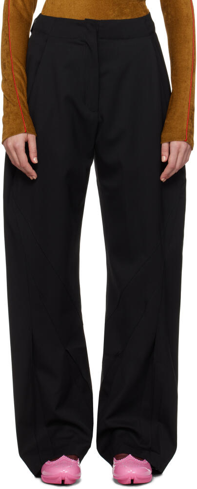 Kiko Kostadinov Black Venari Trousers Cover