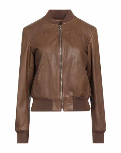 Masterpelle Woman Jacket Light brown Soft Leather Cover