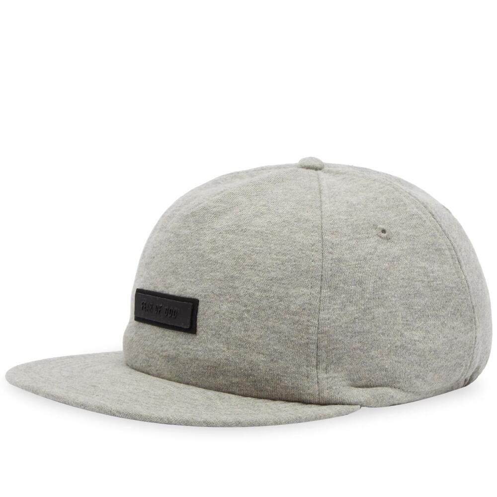 Fear of God ESSENTIALS Men's Spring Core Fleece Cap in Dark Heather Oatmeal Cover