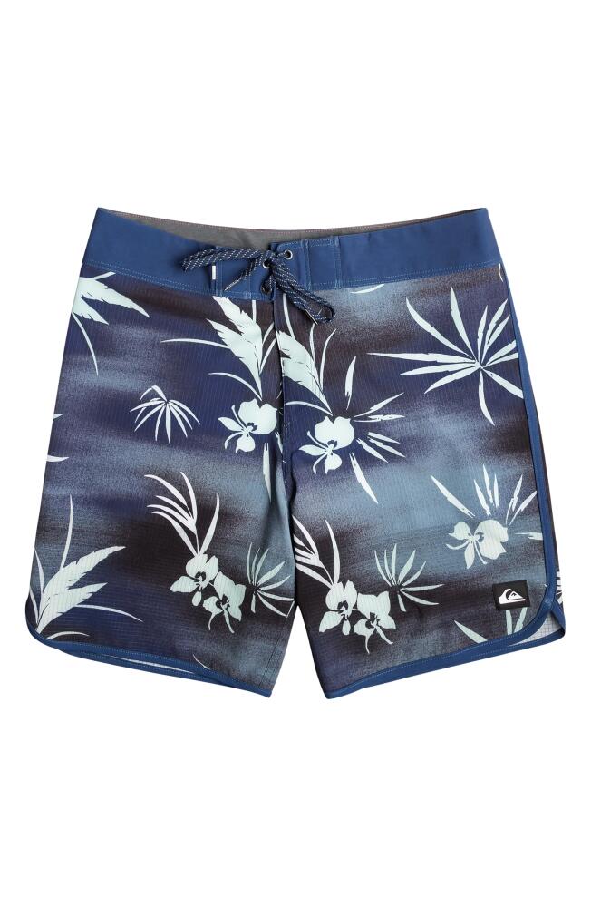 Quiksilver Highlite Scallop Swim Trunks in Naval Academy Cover