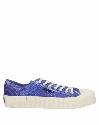 Paura X Superga Man Sneakers Purple Textile fibers Cover