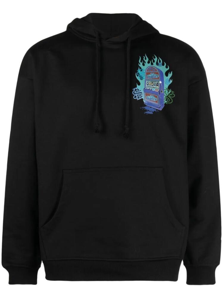 RASSVET Rassvet graphic-print hoodie - Black Cover