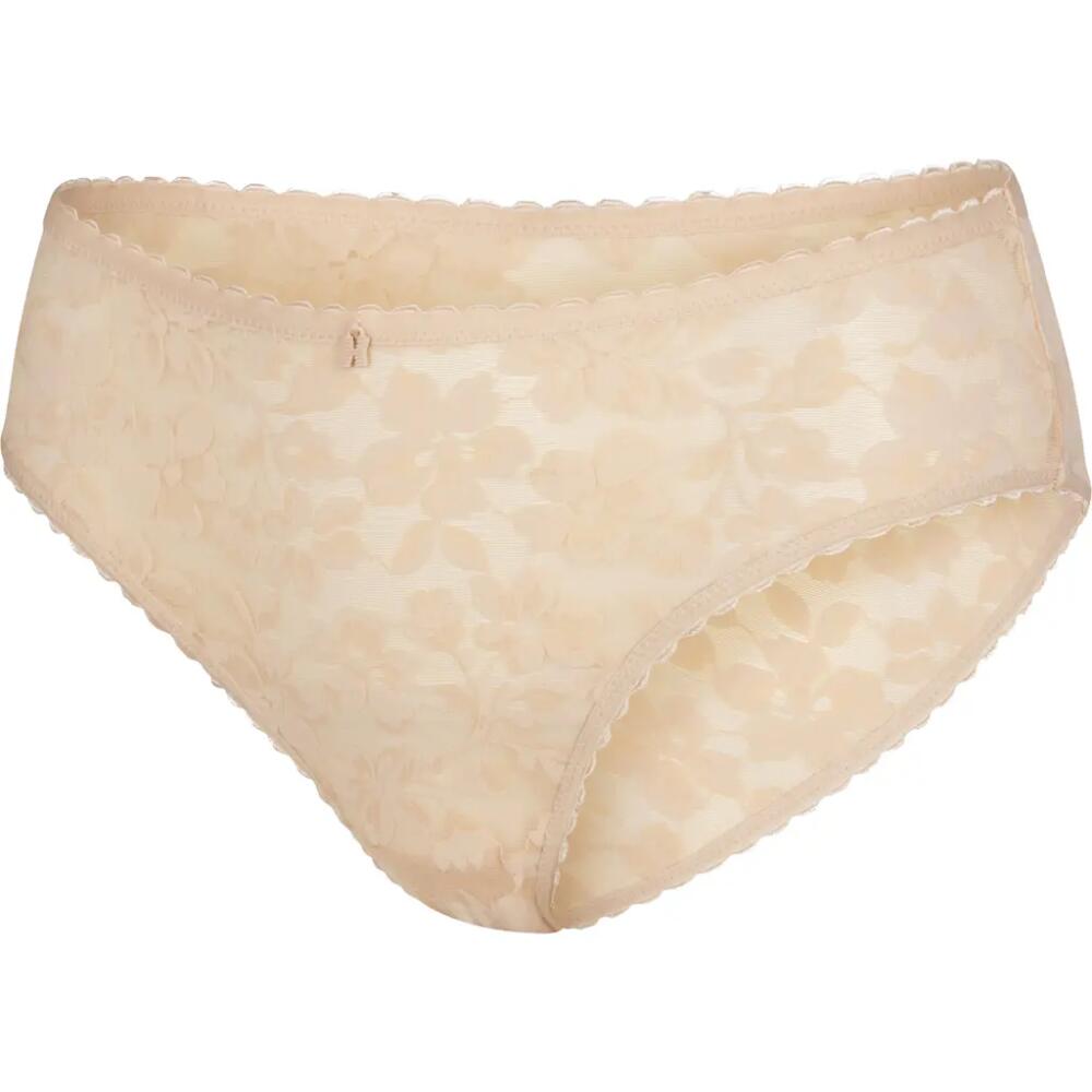 SAVAGE X FENTY Lavish Lace Hipster Briefs in Honey Nude Cover