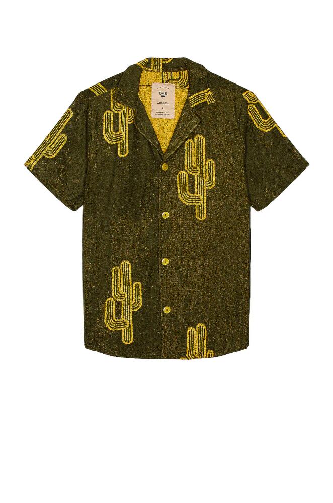 OAS Mezcal Cuba Shirt in Dark Green Cover