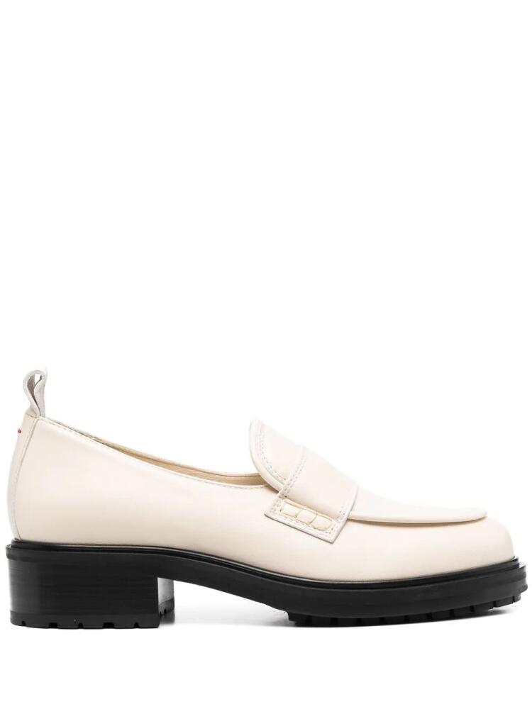 Aeyde Ruth chunky heeled loafers - Neutrals Cover