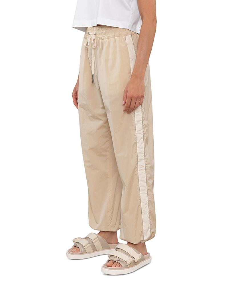 Peserico Side Stripe Wide Leg Pants Cover