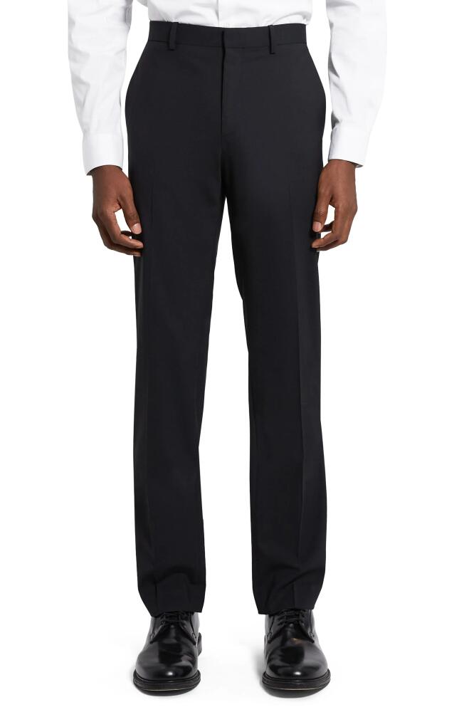 Theory Mayer New Tailor 2 Wool Dress Pants in Black - 001 Cover