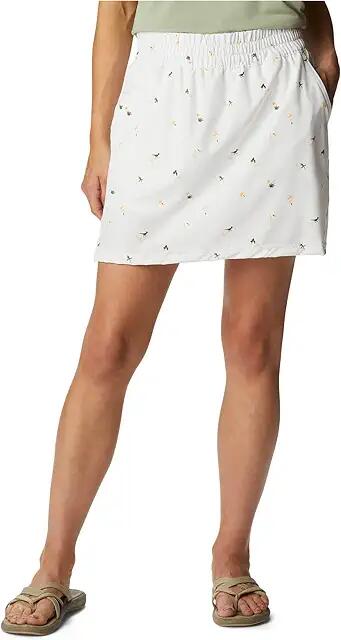 Columbia Alpine Chill Zero Skort (White/Baja Blitz) Women's Skort Cover