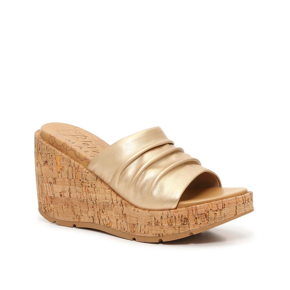 Blowfish Malibu Boynton Wedge Sandal | Women's | Gold Metallic Cover